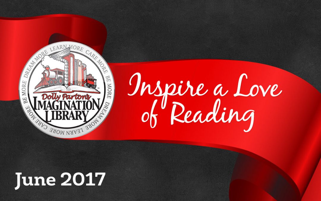In June Imagination Library Sent Over One Million Books