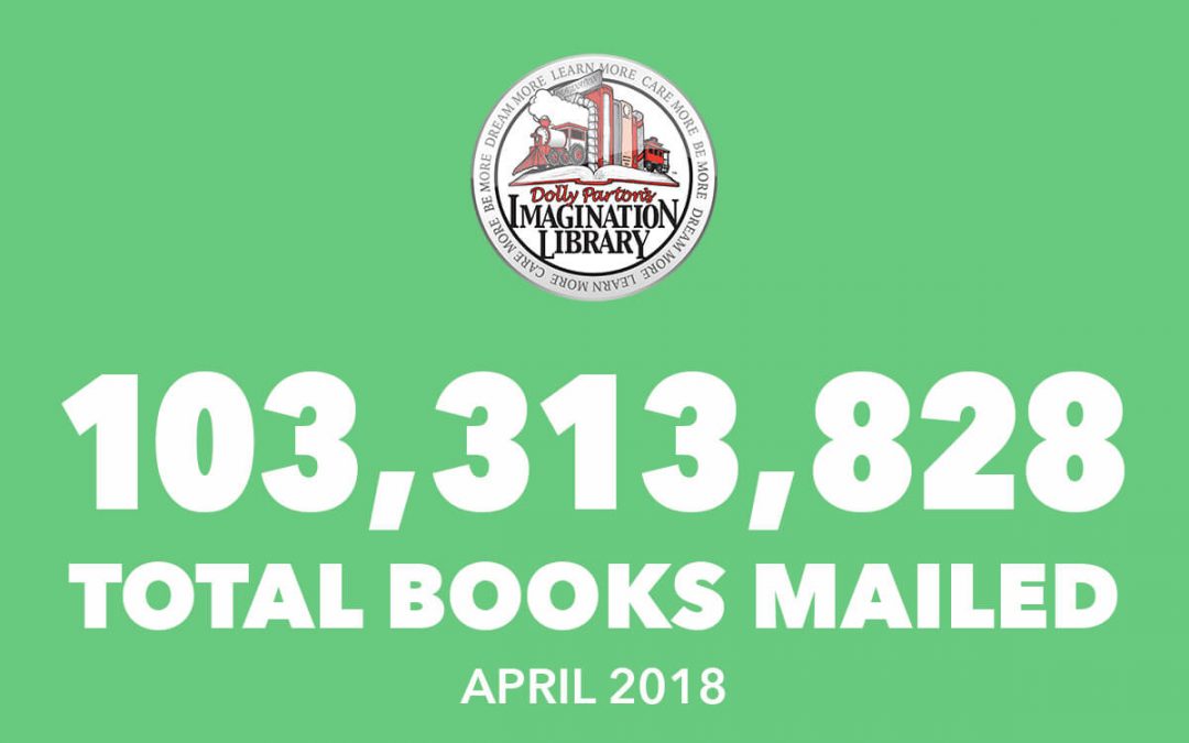 Over 103 Million Free Books Mailed As Of April 2018