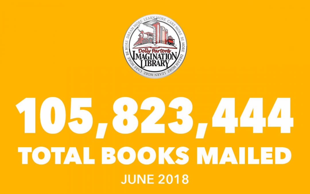 Over 105 Million Free Books Mailed As Of June 2018