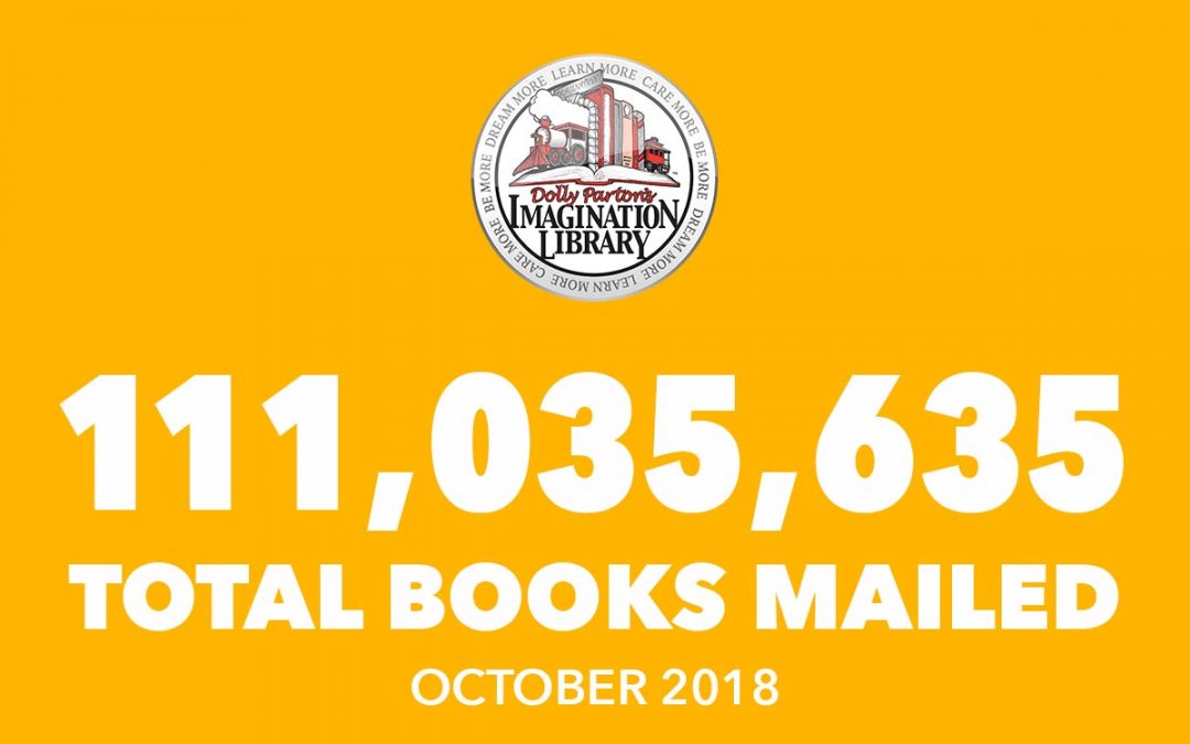 Over 111 Million Free Books Mailed As Of October 2018