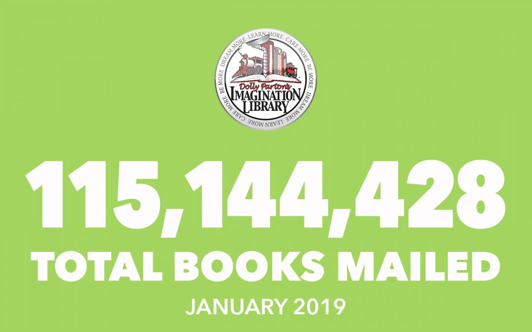 Over 115 Million Free Books Mailed As Of January 2019