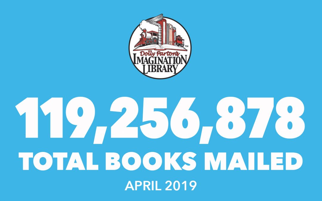 Over 119 Million Free Books Mailed As Of April 2019