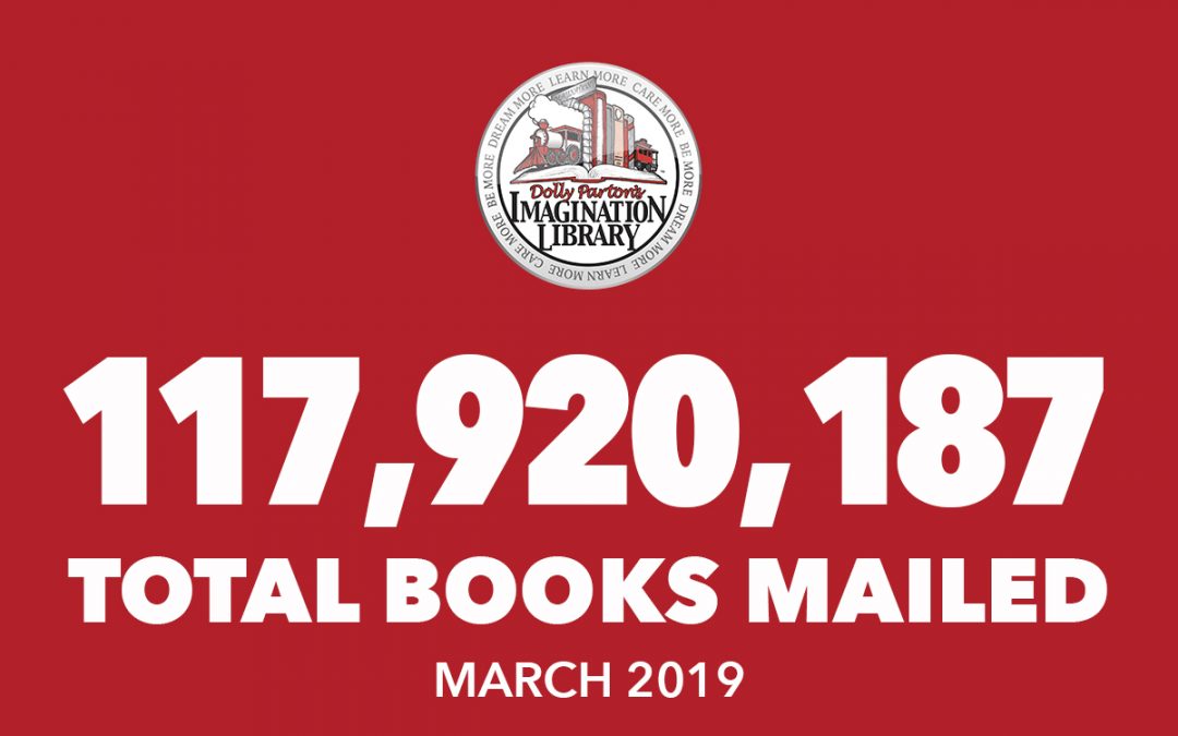 Over 117 Million Free Books Mailed As Of March 2019