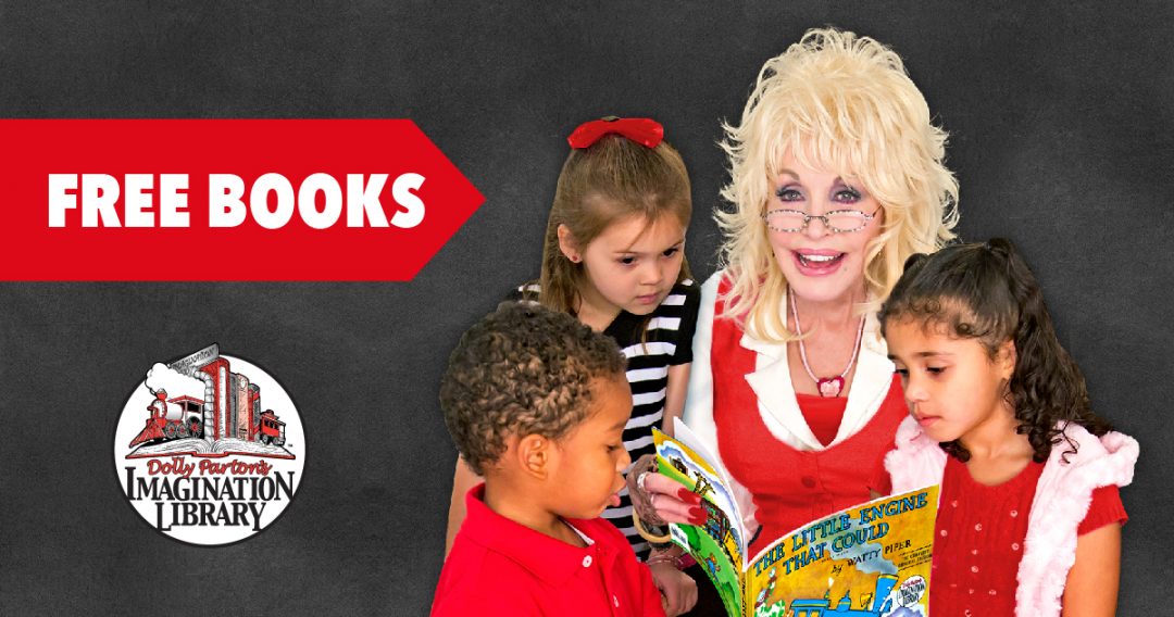 Free Books From Dolly Parton's Imagination Library North Carolina