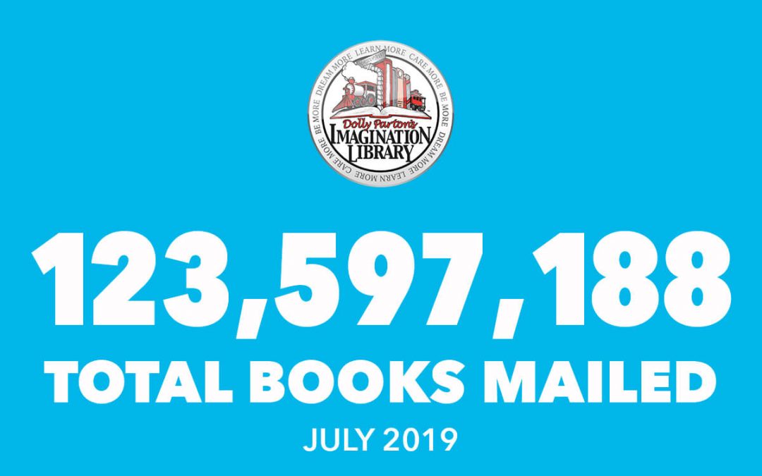 Over 123 Million Free Books Mailed As Of July 2019