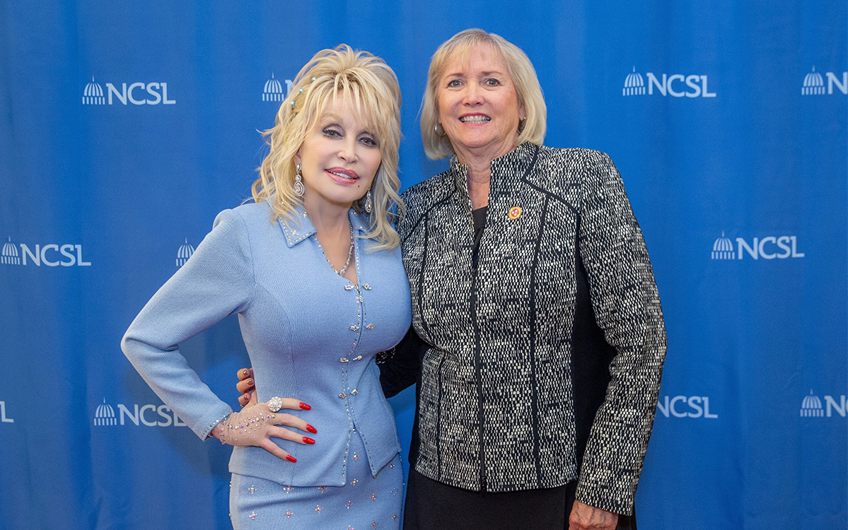 Dolly Parton Keynote Speaker At National Conference of State Legislatures 2019 Legislative