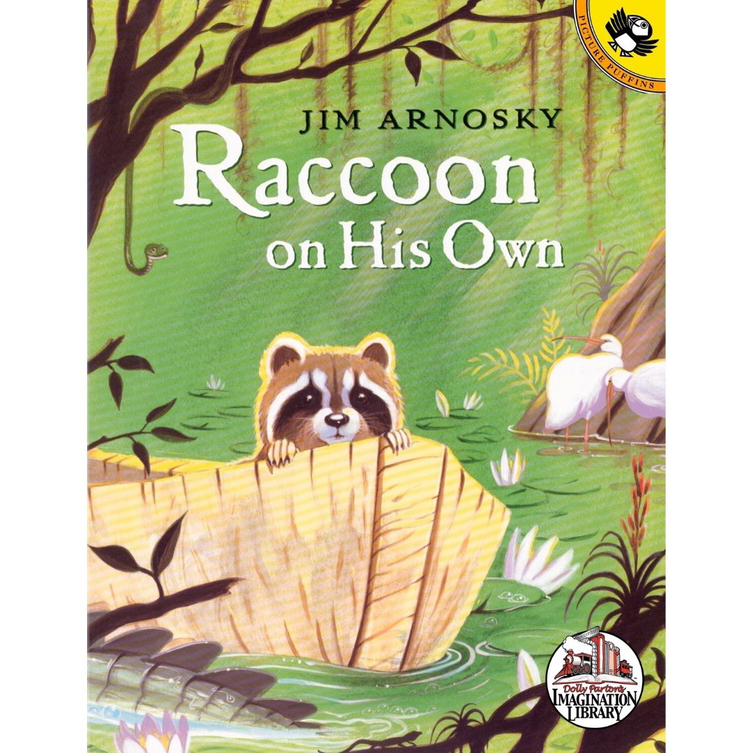 Raccoon On His Own - Dolly Parton's Imagination Library