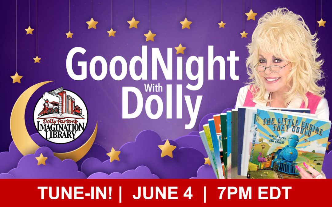 “Goodnight With Dolly” Special Finale & 10-Set Book Giveaway