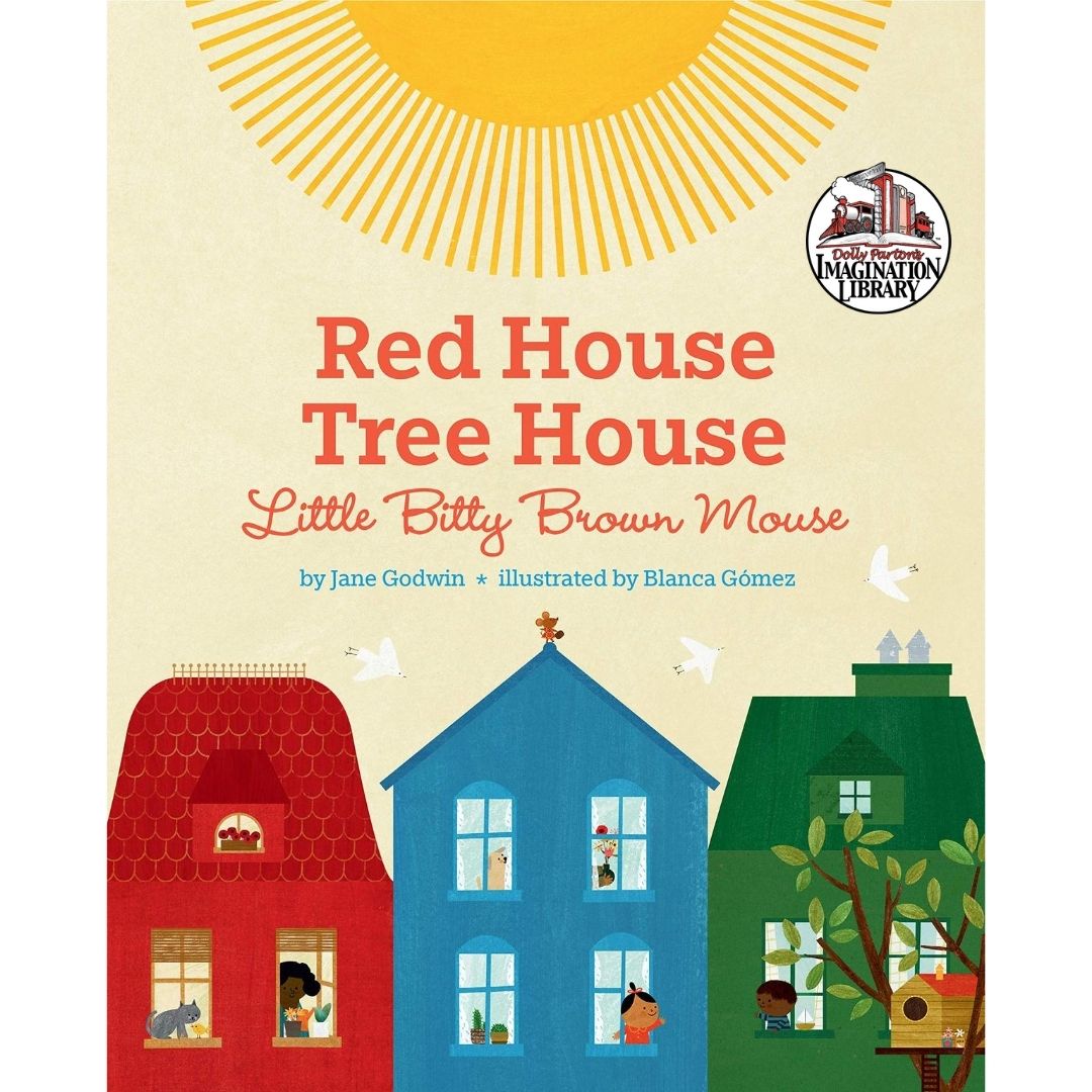 Red House Tree House Itty Bitty Brown Mouse – Dolly Parton’s Imagination Library