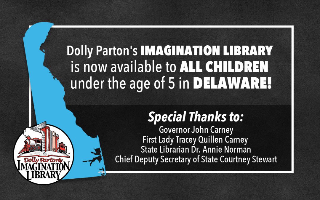 Imagination Library Now Available Statewide in Delaware