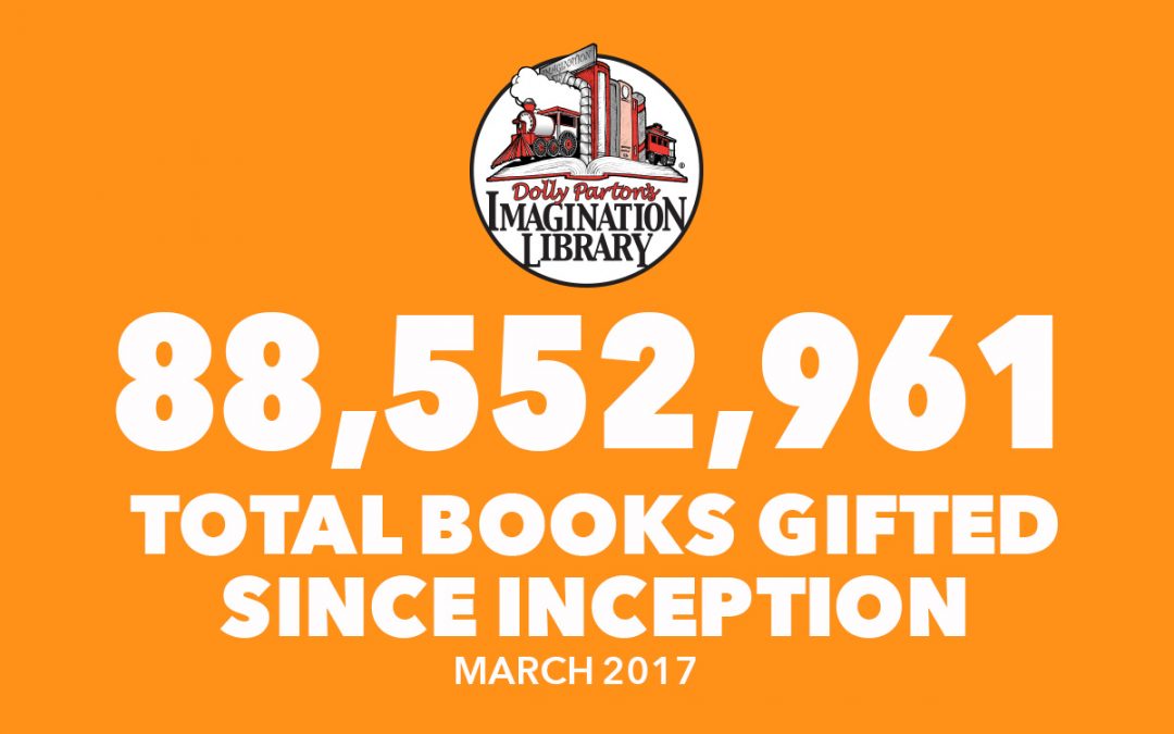 March Mailing Brings Total Free Books Mailed to 88 Million