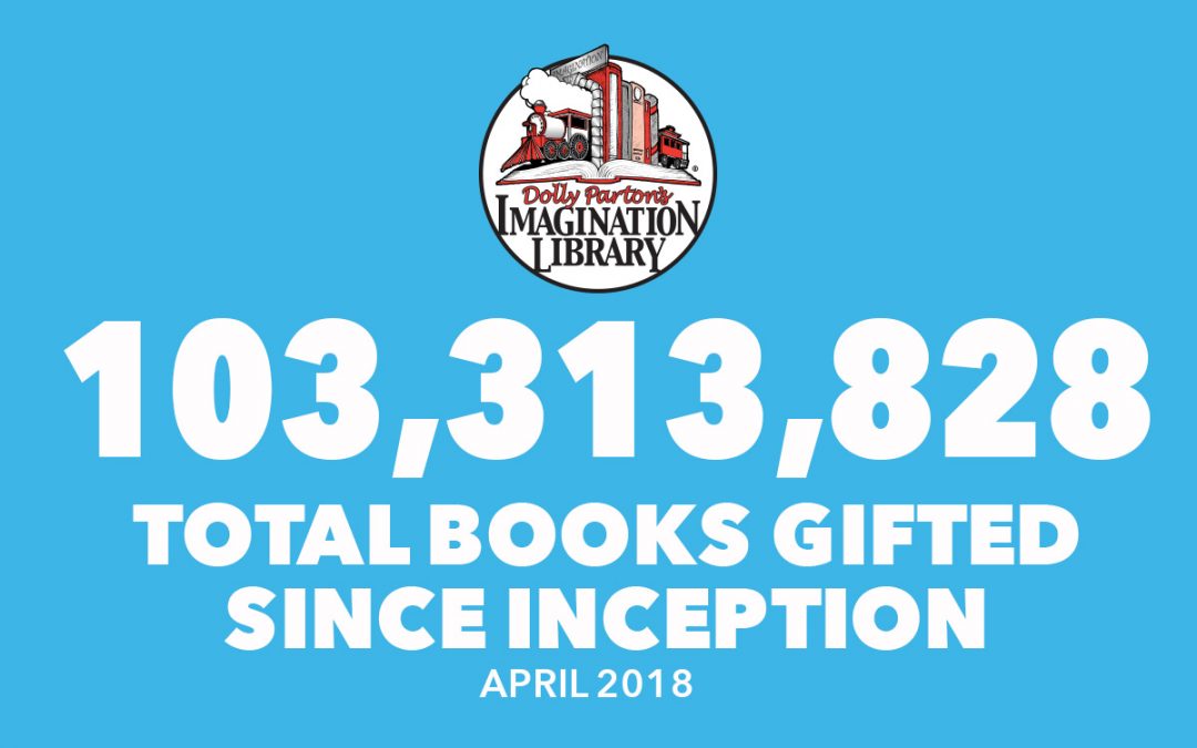 Over 103 Million Free Books Mailed As Of April 2018