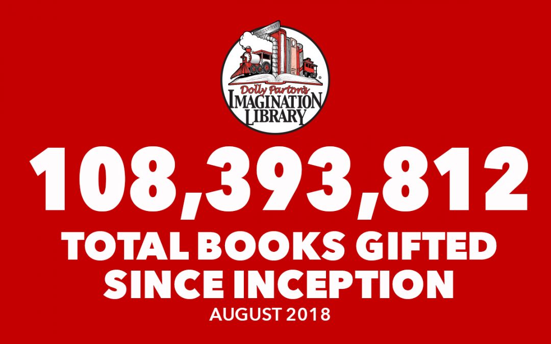 Over 108 Million Free Books Mailed As Of August 2018