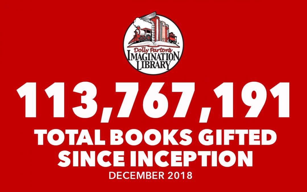 Over 113 Million Free Books Mailed As Of December 2018