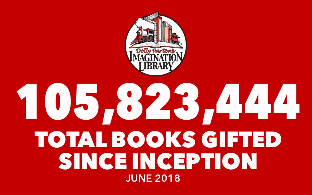 Over 105 Million Free Books Mailed As Of June 2018
