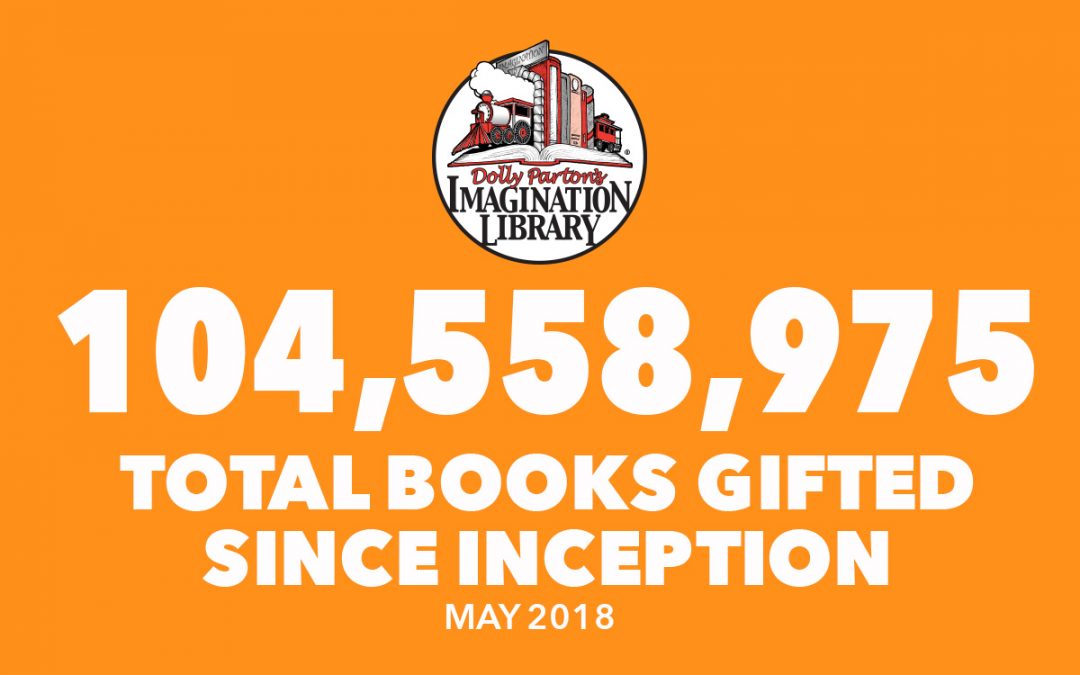 Over 104 Million Free Books Mailed As Of May 2018