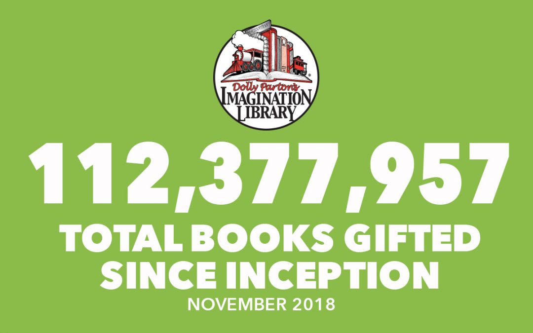 Over 112 Million Free Books Mailed As Of November 2018
