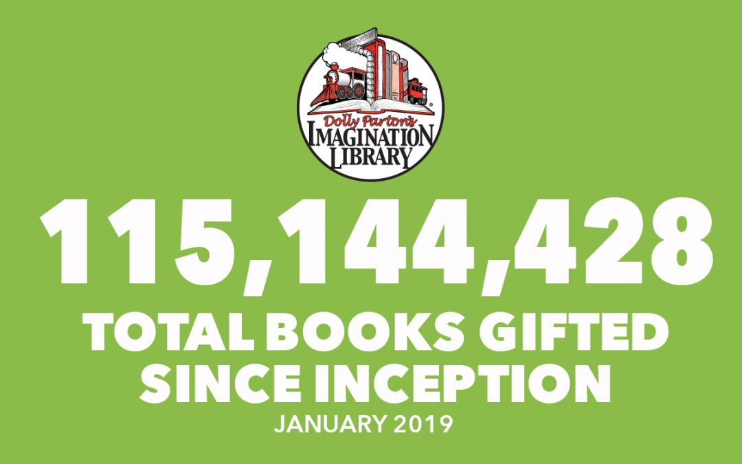 Over 115 Million Free Books Mailed As Of January 2019