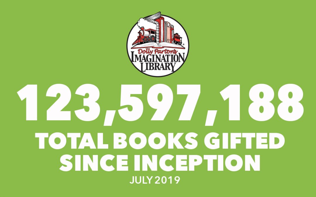 Over 123 Million Free Books Mailed As Of July 2019
