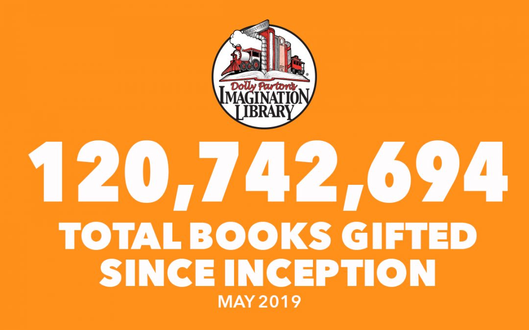 Over 120 Million Free Books Mailed As Of May 2019