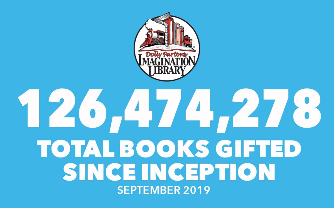 Over 126 Million Free Books Mailed As Of September 2019