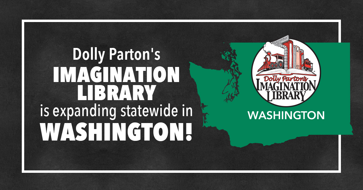 Dolly Parton's Imagination Library is Expanding Statewide in Washington!