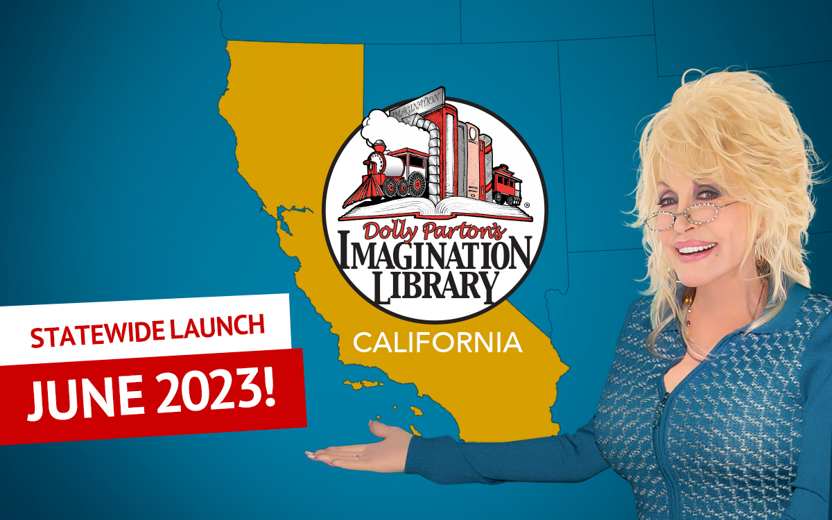 Imagination Library Statewide Program to Launch Mid-2023 in California