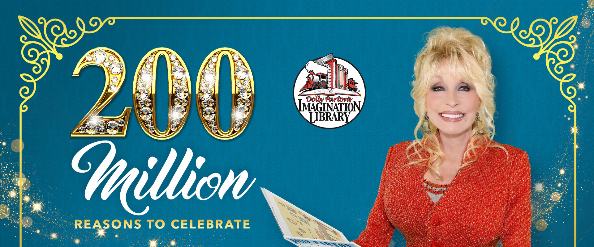 Celebrate 200 Million Books With Dolly!