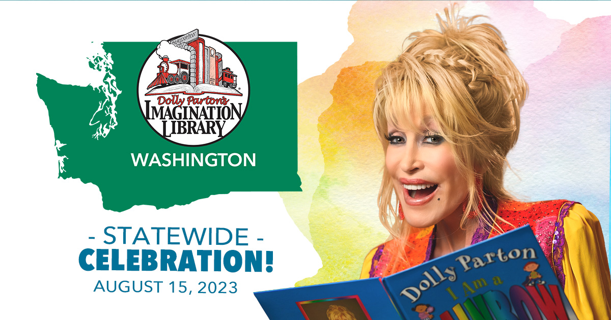 Dolly Parton Visits Washington for the Imagination Library Statewide Celebration