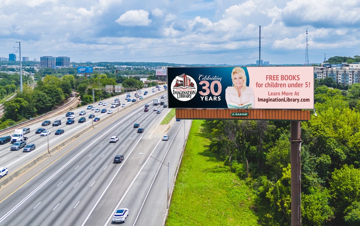 Lamar Advertising Supports Imagination Library with Yearlong Digital Billboard Campaign