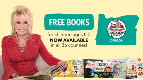 Oregon Celebrates Full Statewide Coverage of Dolly Parton's Imagination