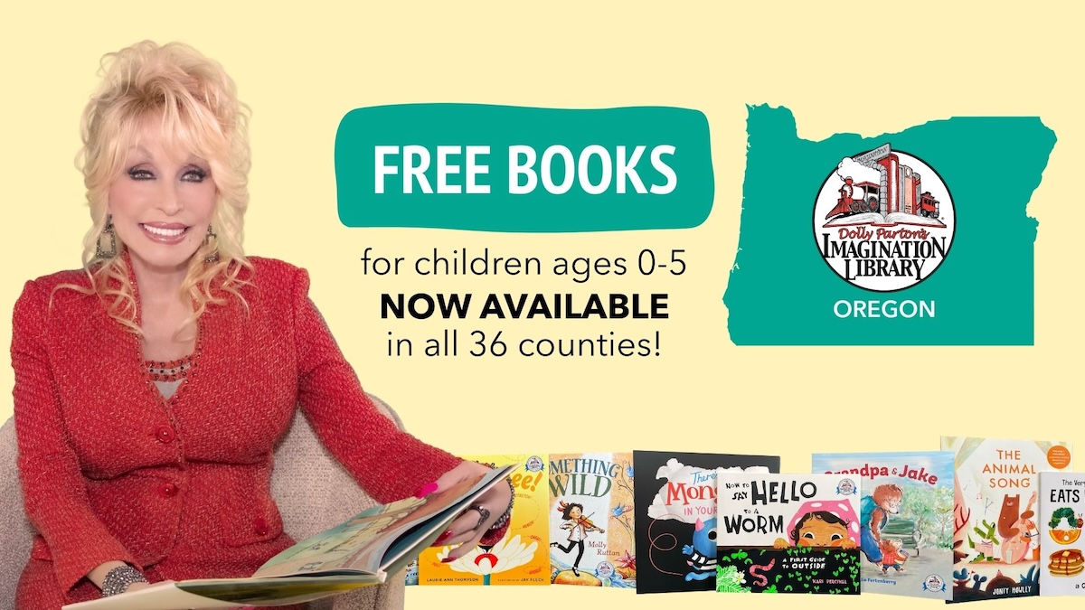 Oregon Celebrates Full Statewide Coverage of Dolly Parton's Imagination Library
