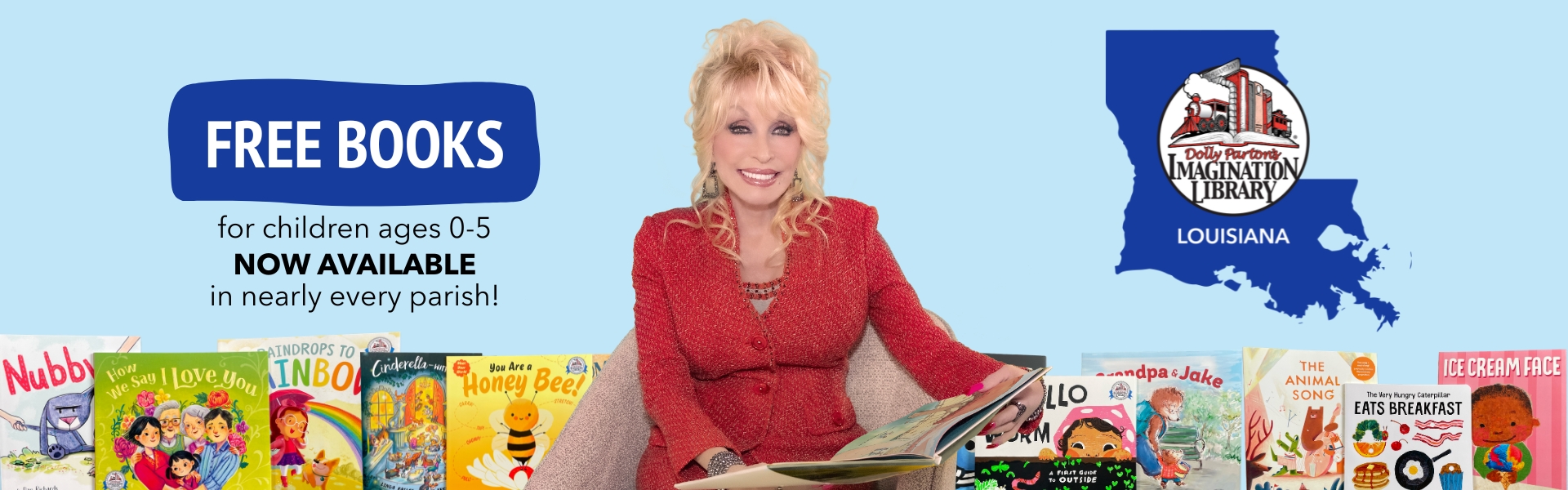 Free books for children ages 0-5 now available in nearly every Louisiana parish! louisiana-state_header-en