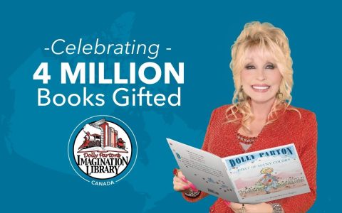Canada Celebrates 4 Million Books Gifted Through Dolly Parton’s