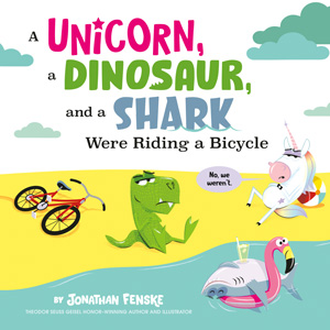 A-Unicorn-a-Dinosaur-and-a-Shark-9780593519493