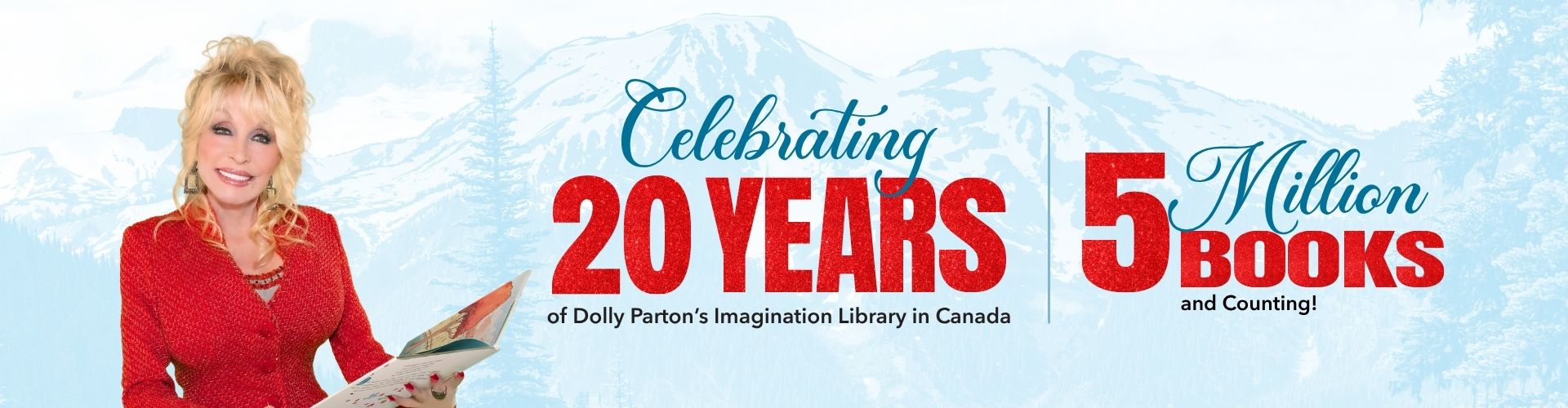 Celebrating 20 Years of Dolly Parton's Imagination Library in Canada